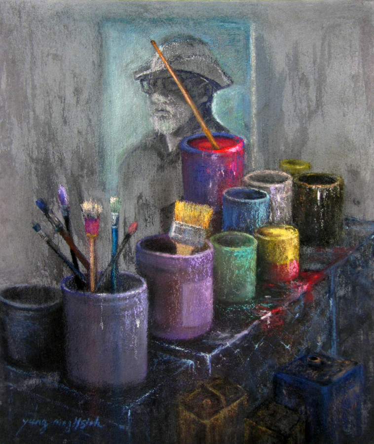 Hsieh_YN-画室一角Studio20X17