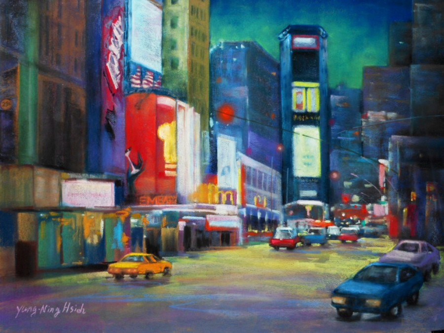Hsieh_YN_NYC夜景-NightTimeIn NYC-20X24