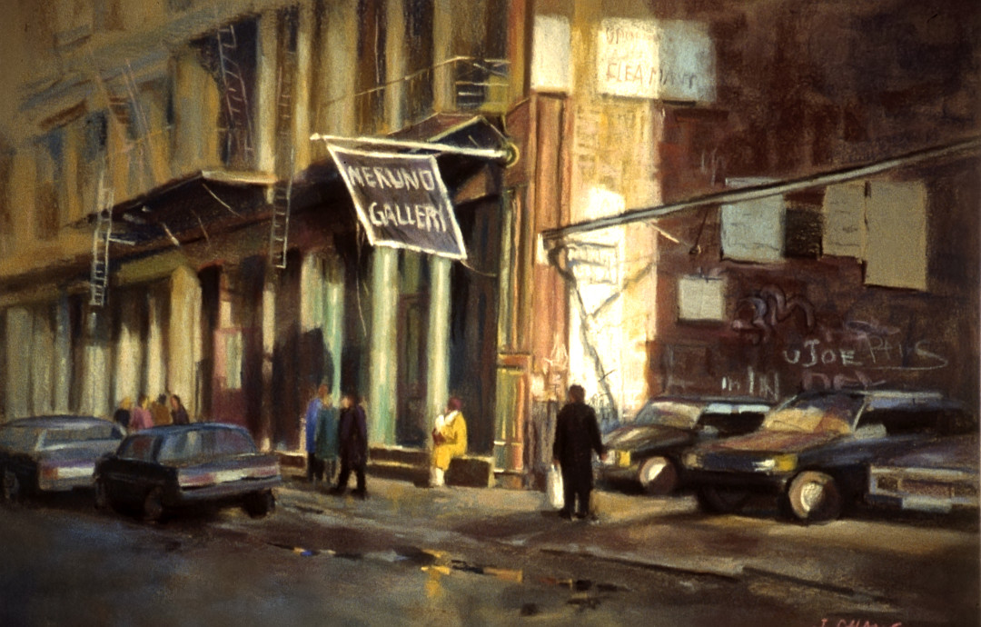 冬日的蘇活區winter_in_soho 50 x 65cm