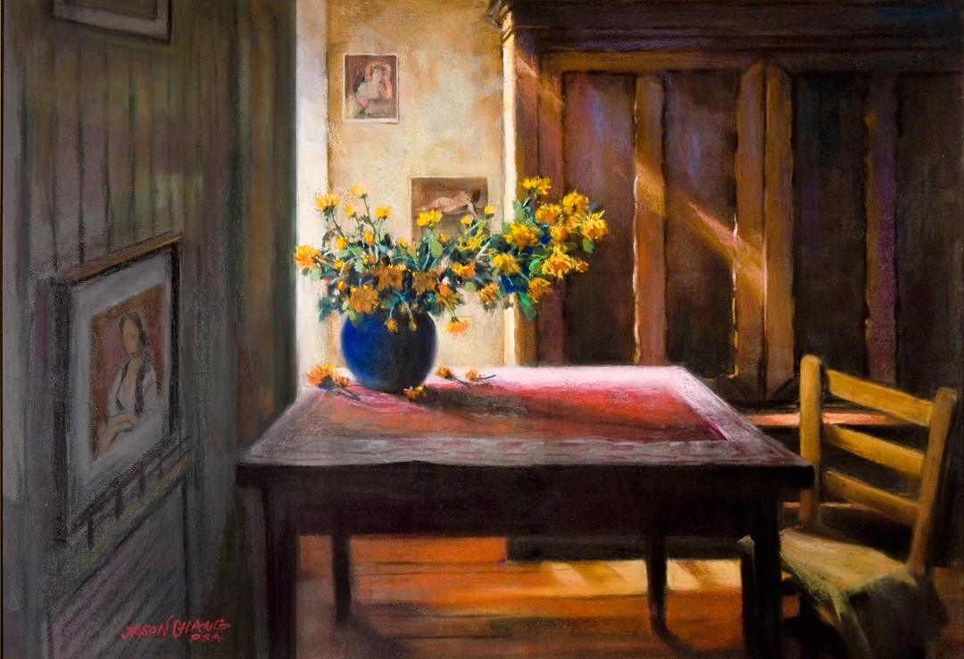 畫室晨光 Morning Sun Light 70x102cm