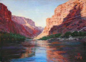 25.陳玲銖 Nancy Y_u5927u5CFDu8C37u6668u5149_Misty Morning Light 68 x86cm