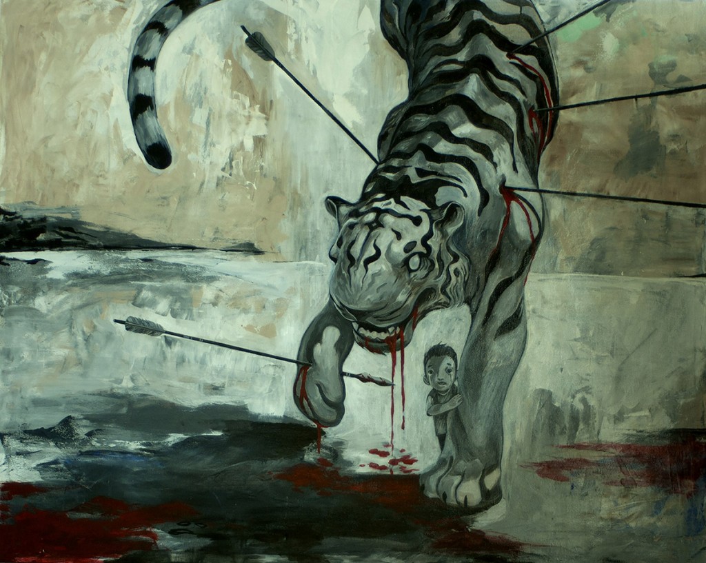 36_Boundaries acrylic  4'x5'