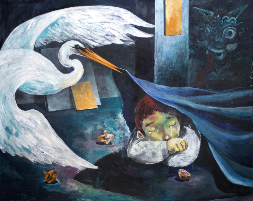 36_Everything would be Okay acrylic 4'x5'