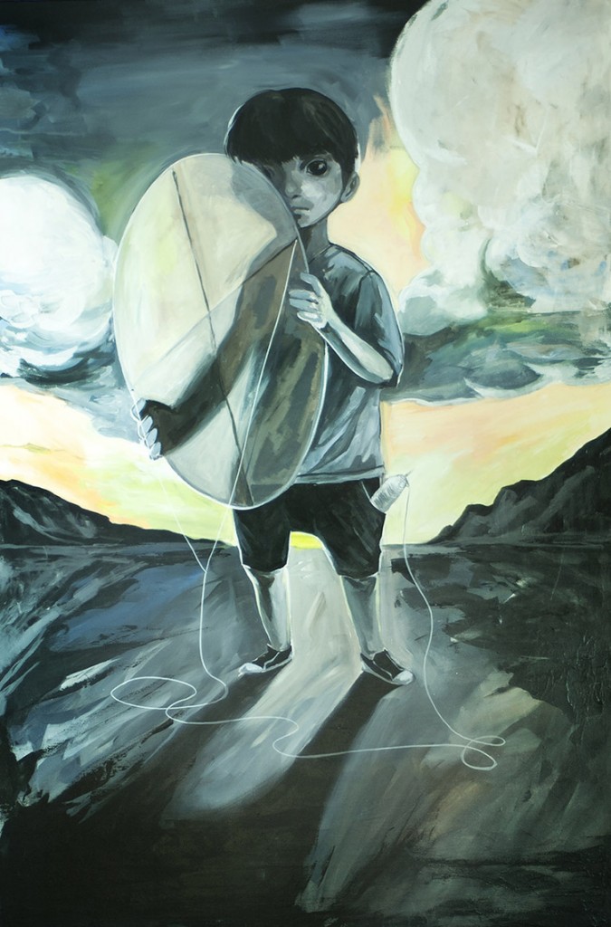 36_Kite acrylic 4'x5'
