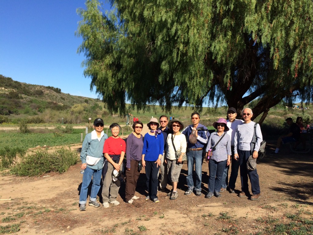 hiking at Peter's Canyon Regional Park