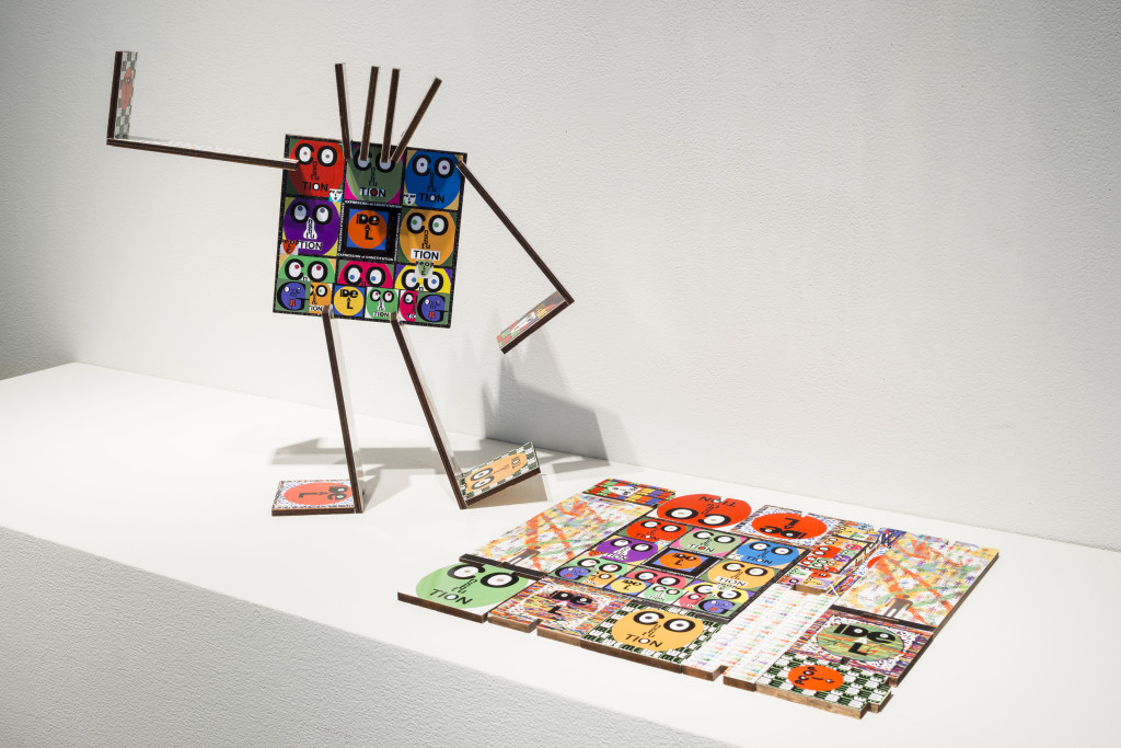 "expression of constitution - from a Puzzle to a Talking Robot"