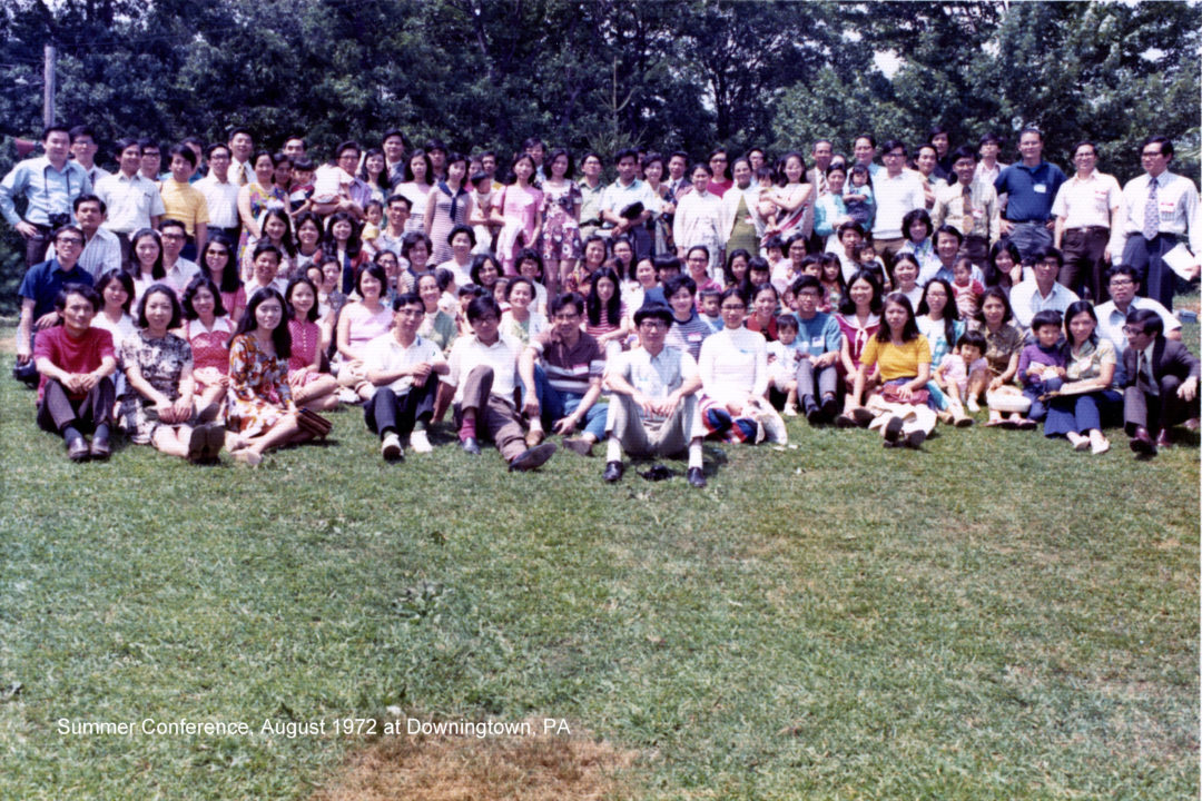 Summer Conference 1972 Group Photo
